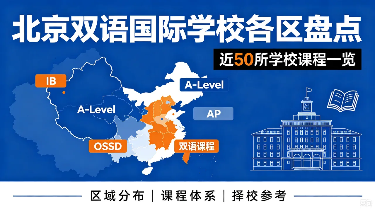 北京双语国际学校各区盘点:近50所学校课程一览