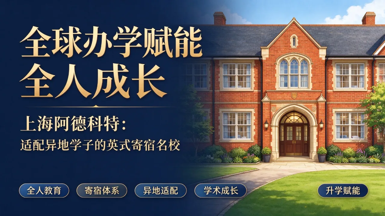 全球办学赋能全人成长|上海阿德科特:适配异地学子的英式寄宿名校