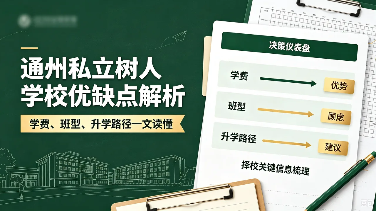 通州私立树人学校优缺点解析:学费、班型、升学路径一文读懂