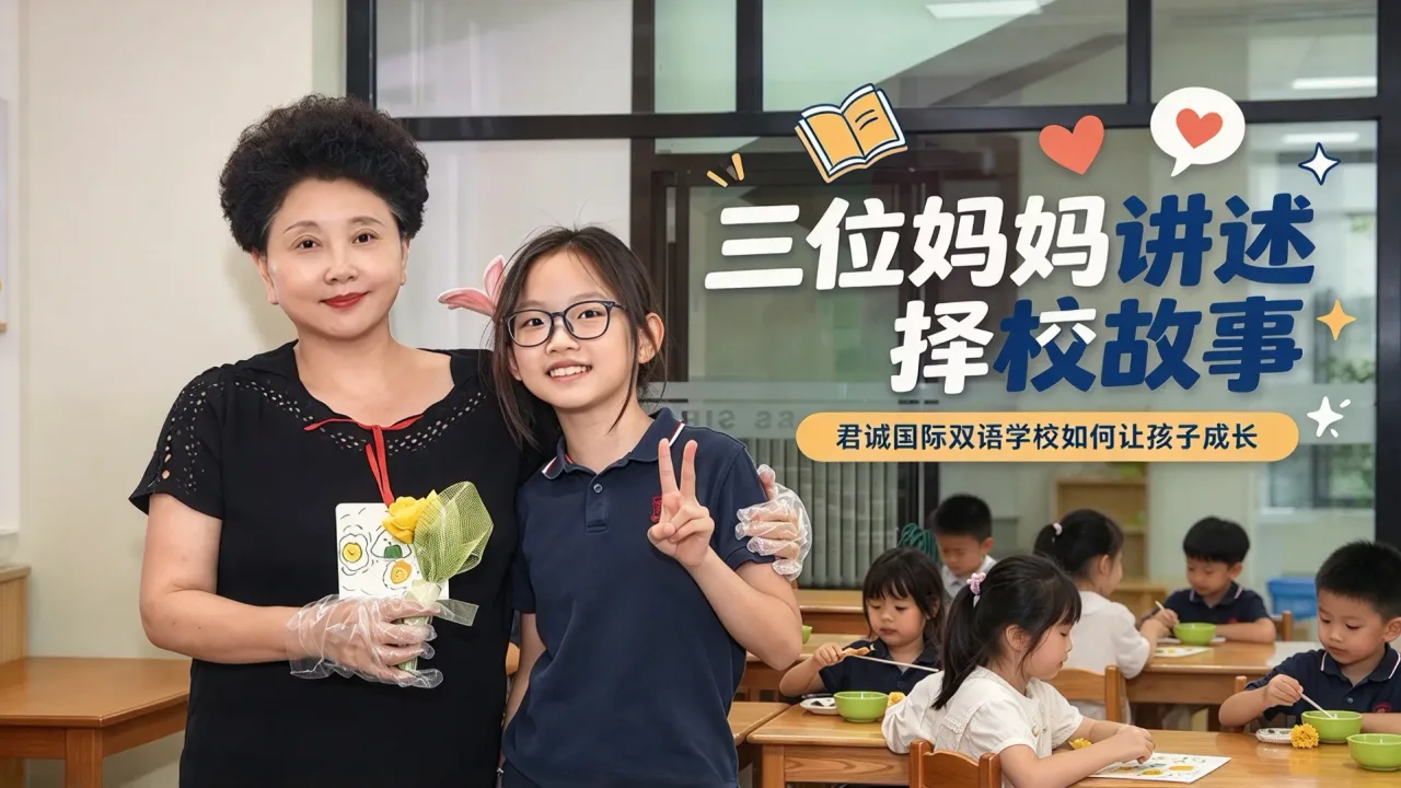 三位妈妈讲述择校故事:君诚国际双语学校如何让孩子成长