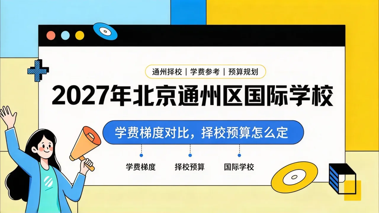 2027年北京通州区国际学校学费梯度对比,择校预算怎么定