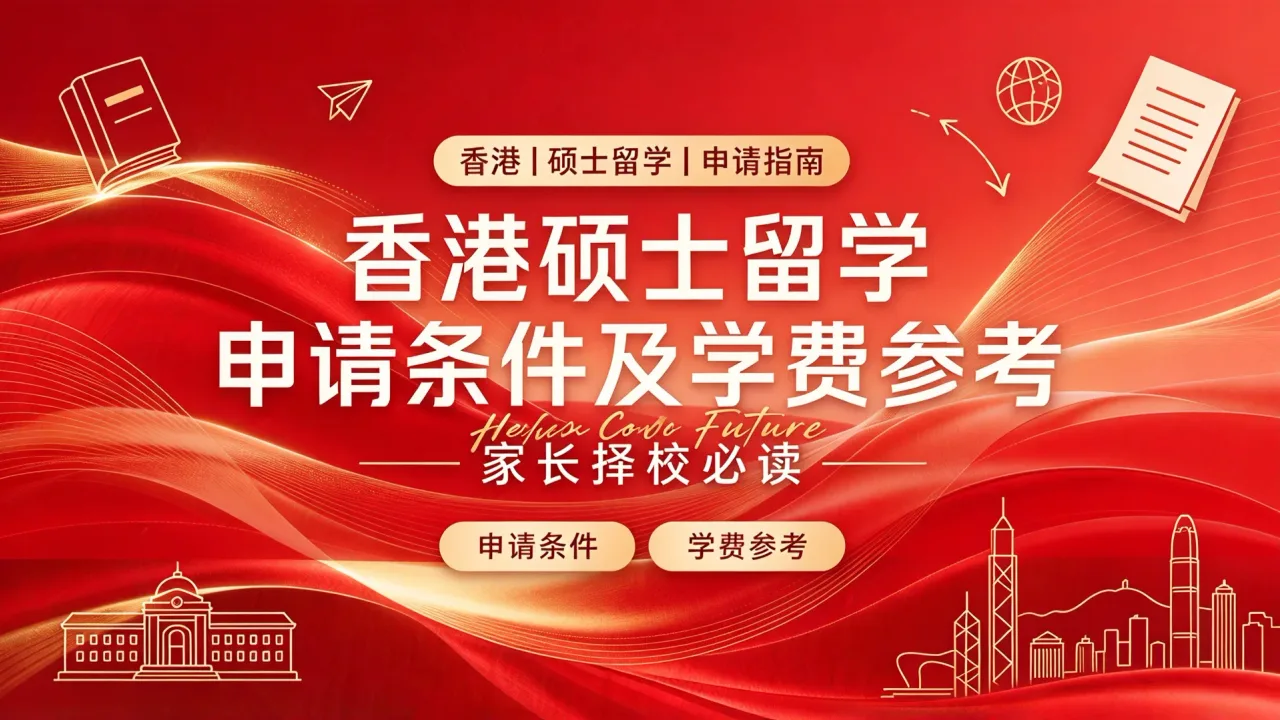 香港硕士留学申请条件及学费参考,家长择校必读