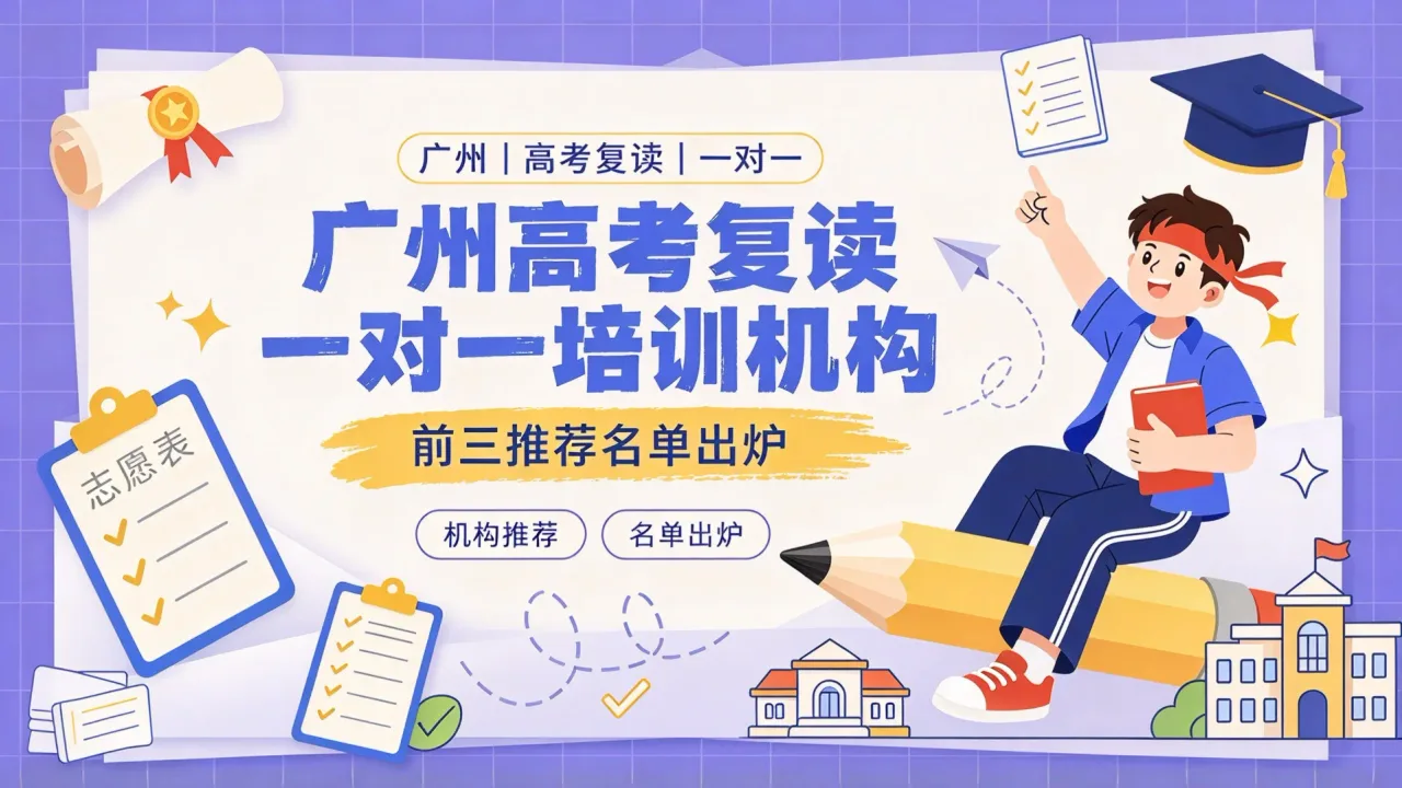 广州高考复读一对一培训机构前三推荐名单出炉