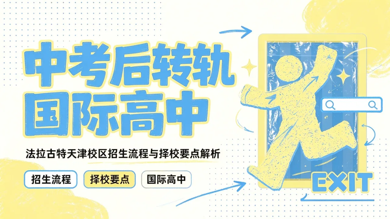 中考后转轨国际高中:法拉古特天津校区招生流程与择校要点解析