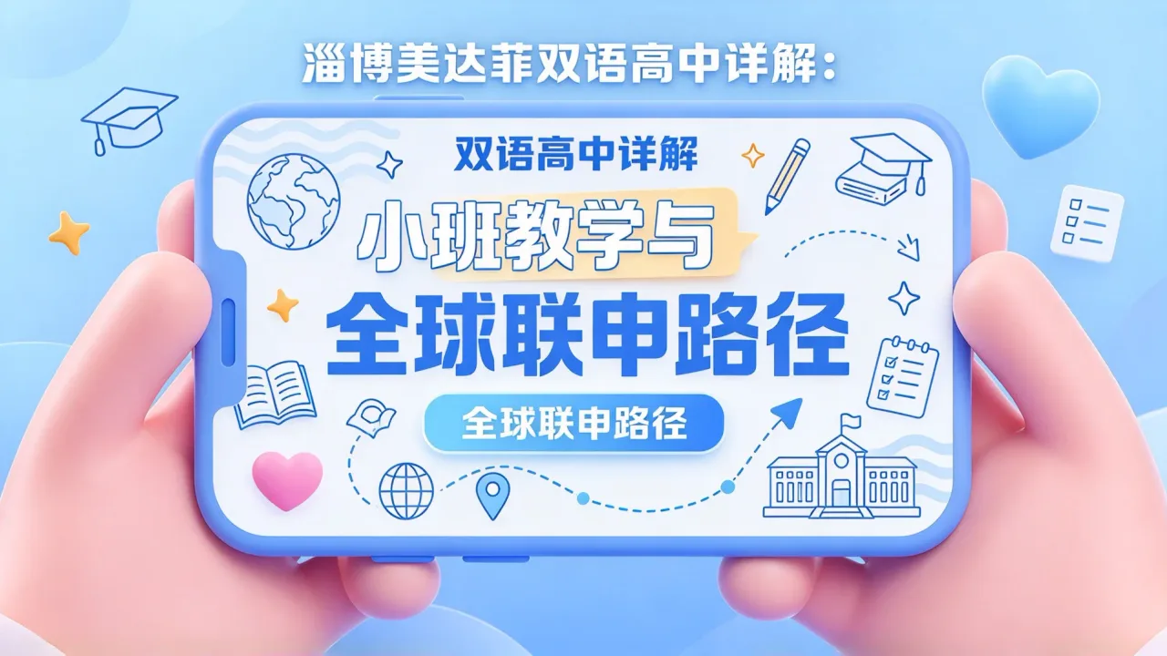 淄博美达菲双语高中详解:小班教学与全球联申路径