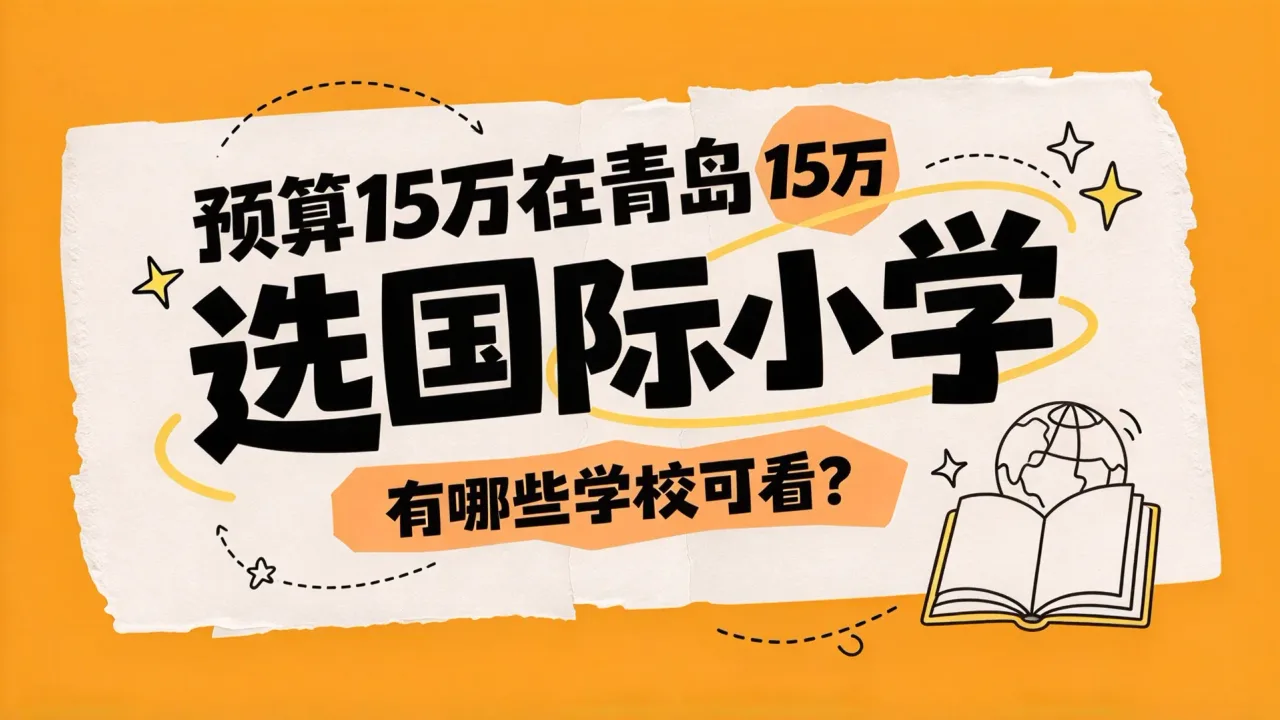 预算15万在青岛选国际小学,有哪些学校可看?