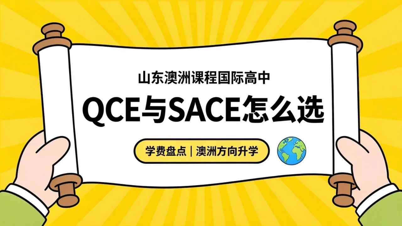 山东澳洲课程国际高中学费盘点:QCE与SACE怎么选