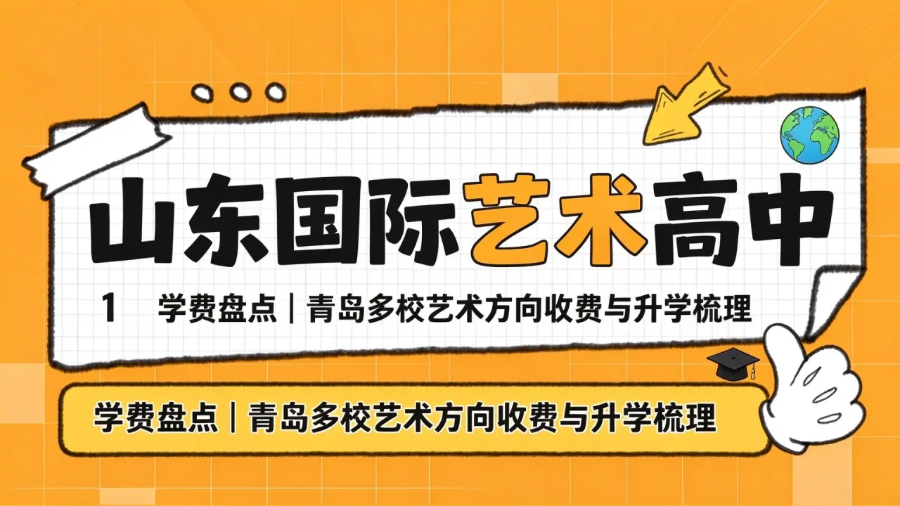 山东国际艺术高中学费盘点:青岛多校艺术方向收费与升学梳理