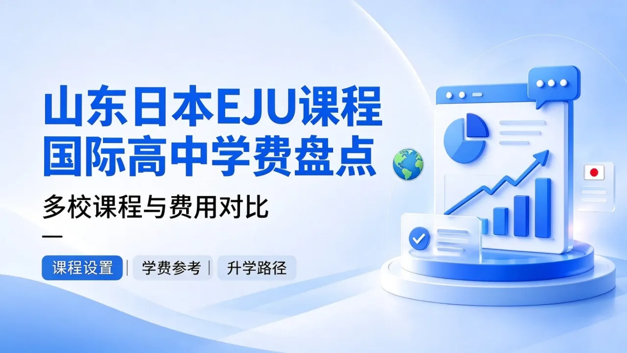 山东日本EJU课程国际高中学费盘点:多校课程与费用对比