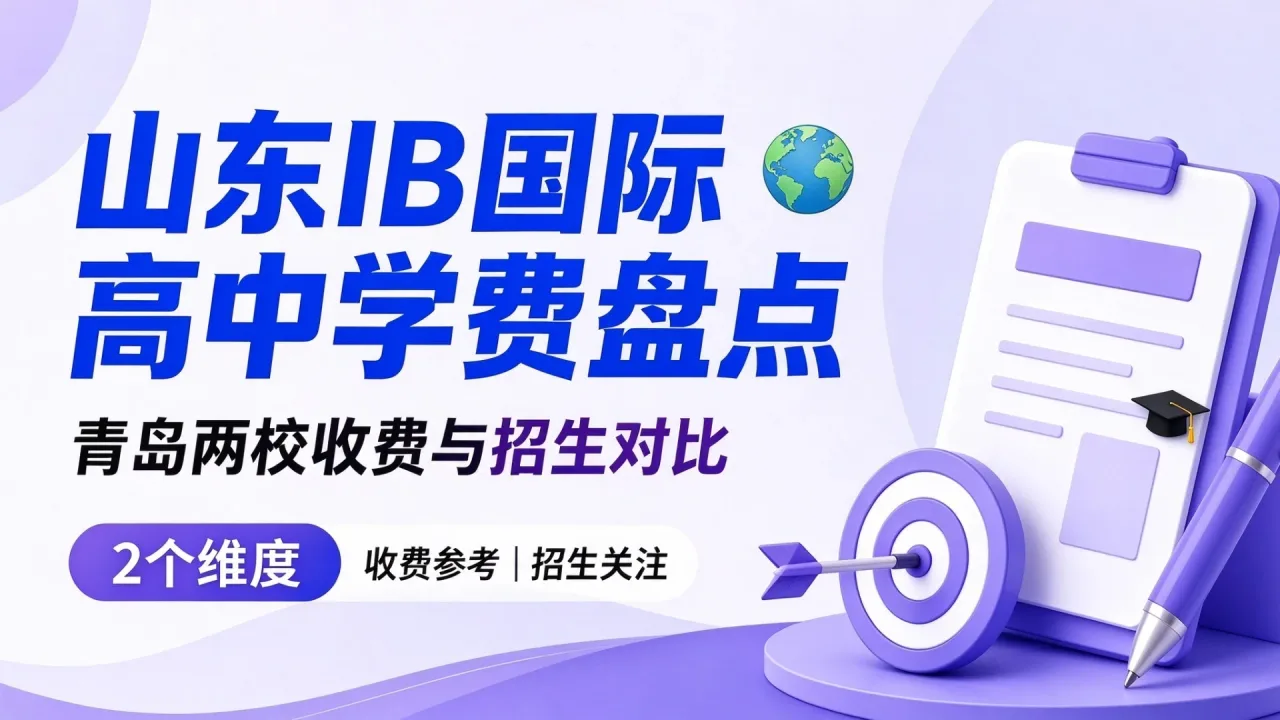 山东IB国际高中学费盘点:青岛两校收费与招生对比