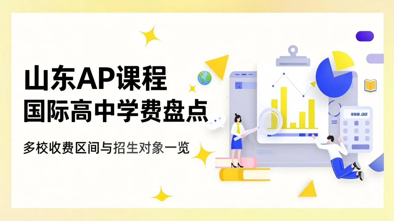 山东AP课程国际高中学费盘点:多校收费区间与招生对象一览