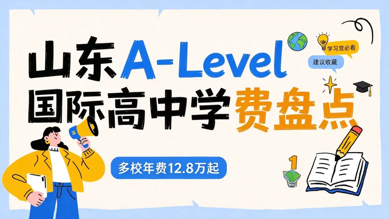 山东A-Level国际高中学费盘点:多校年费12.8万起