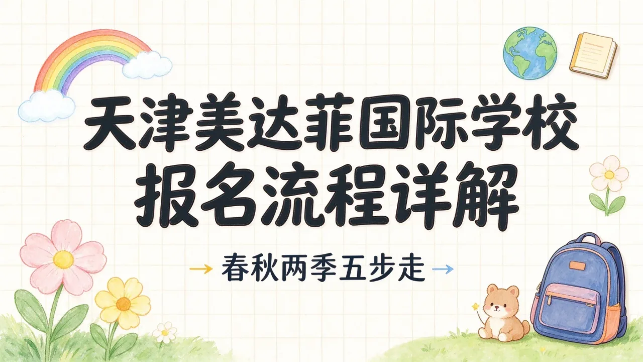 天津美达菲国际学校报名流程详解:春秋两季五步走