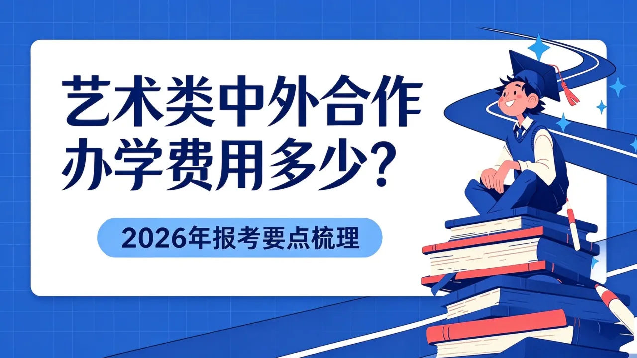 艺术类中外合作办学费用多少?2026年报考要点梳理