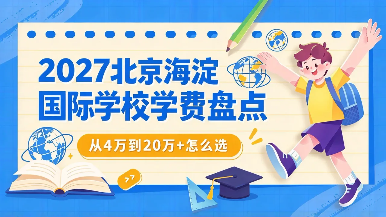 2027北京海淀国际学校学费盘点:从4万到20万+怎么选
